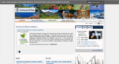 Desktop Screenshot of comune.peio.tn.it